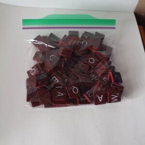 Scrabble Tlies Older Vintage Set Complete